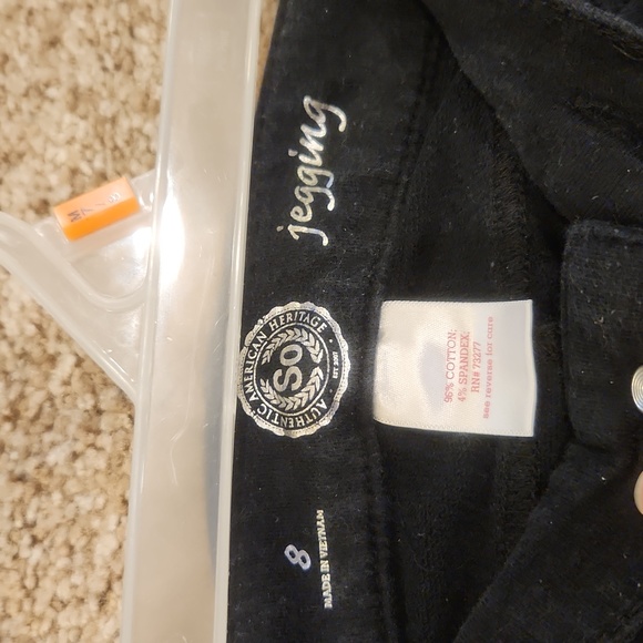 So Girls jeggings, size 8 - Picture 4 of 6